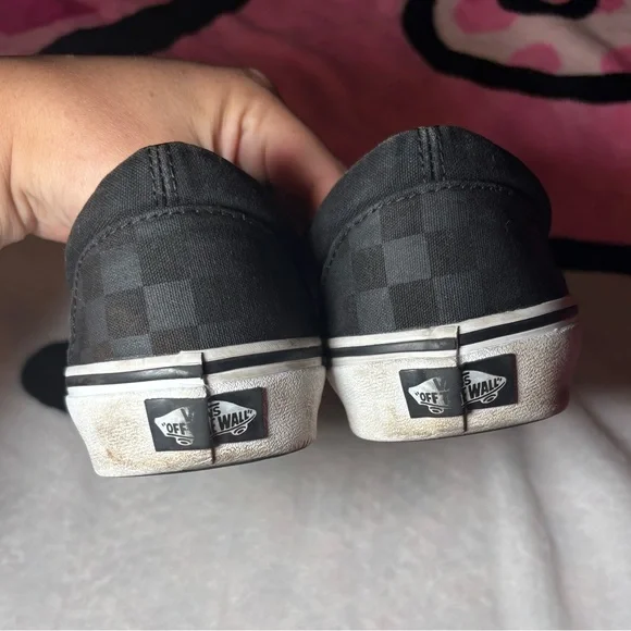 Vans Slip-On Checkerboard Skate Shoe - Picture 14 of 14